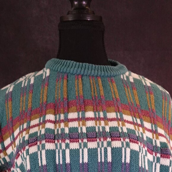 Multicolor Striped Women's Sweater - Picture 2 of 5